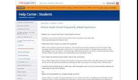 
							         Frequently Asked Questions - Fresno State								  
							    