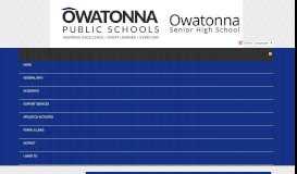 
							         Frequently Asked Questions - General ... - Owatonna Senior High								  
							    