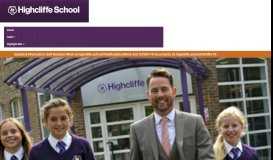 
							         Frequently Asked Questions | Highcliffe School								  
							    