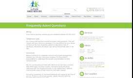 
							         Frequently Asked Questions | La Plata ... - La Plata Family Medicine								  
							    