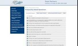 
							         Frequently Asked Questions - Peak Partners								  
							    