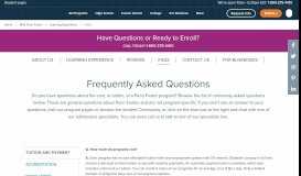 
							         Frequently Asked Questions | Penn Foster								  
							    