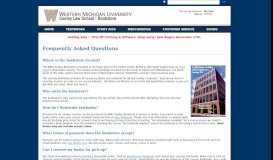 
							         Frequently Asked Questions | Thomas M. Cooley Law School Bookstore								  
							    