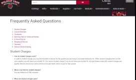 
							         Frequently Asked Questions - Wildcat Shop								  
							    