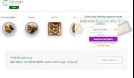 
							         Fresh Meal Plan: Fresh & Healthy Meal Delivery Services								  
							    