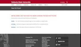 
							         Freshmen Residency Requirement - Valdosta State University								  
							    