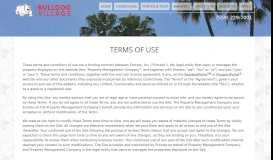 
							         Fresno State Student Living Apartments | Terms of Use - Bulldog Village								  
							    