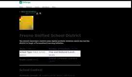 
							         Fresno Unified School District | Schools on EdSurge								  
							    
