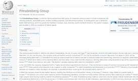 
							         Freudenberg Group - Wikipedia								  
							    