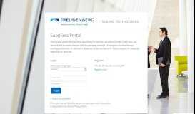 
							         Freudenberg Sealing Technologies - Supplier Portal Europe								  
							    