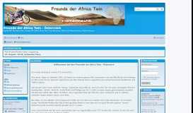
							         Freunde der Africa Twin - Österreich - Portal								  
							    