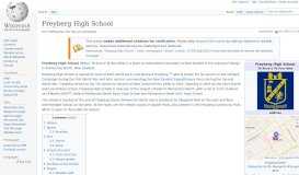 
							         Freyberg High School - Wikipedia								  
							    
