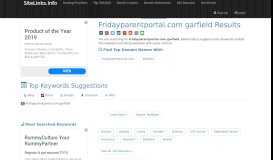 
							         Fridayparentportal.com garfield Results For Websites Listing								  
							    