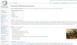 
							         Friedrich Wilhelm Schreiner – Wikipedia								  
							    