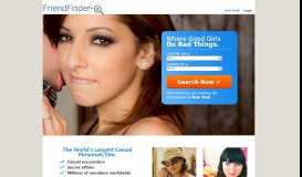 
							         FriendFinder-x - The World's Largest Casual Personals Site.								  
							    