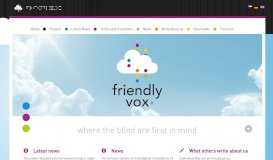 
							         FriendlyVox: Information about portal								  
							    