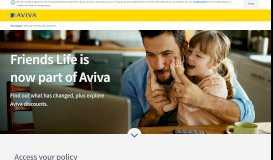 
							         Friends Life is now part of the Aviva group - Aviva								  
							    