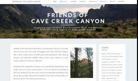 
							         Friends of Cave Creek Canyon - Chiricahua Mountains - Portal, AZ								  
							    