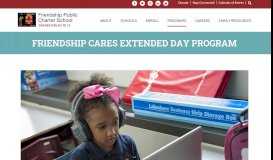 
							         Friendship Cares Registration - Friendship Public Charter School								  
							    
