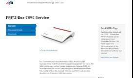 
							         FRITZ!Box 7590 Service | AVM Deutschland								  
							    