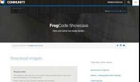 
							         FrogCode Showcase :: Frog Education								  
							    