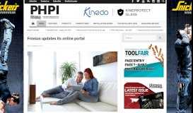 
							         Fronius updates its online portal - PHPI Online								  
							    