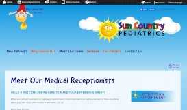 
							         Front Office — Sun Country Pediatrics								  
							    