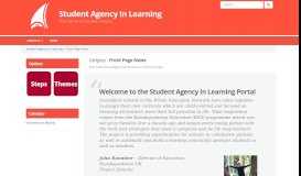 
							         Front Page News | Student Agency In Learning								  
							    
