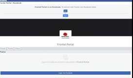 
							         Frontal Portal | Facebook								  
							    