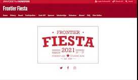
							         Frontier Fiesta - University of Houston								  
							    