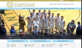 
							         Frontier Local School District: Home								  
							    