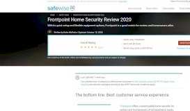 
							         Frontpoint Security Reviews; Read Before You Buy | SafeWise								  
							    