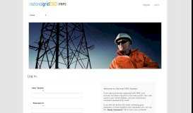 
							         FRPS - Extranet - National Grid								  
							    