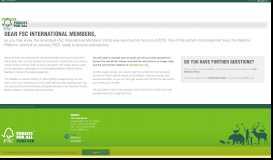 
							         FSC Members' Portal · FSC International								  
							    