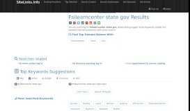 
							         Fsilearncenter state gov Results For Websites Listing								  
							    