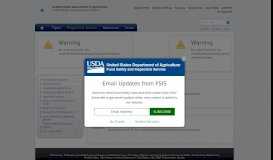 
							         FSIS Forms								  
							    