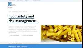 
							         FSSC 22000 Food Safety Management Systems Certification								  
							    