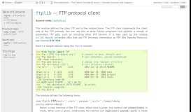 
							         ftplib — FTP protocol client — Python 3.8.1 documentation								  
							    