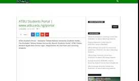 
							         FUDMA Student Portal - Www.portal.fudutsinma.edu.ng - Schoolinfong ...								  
							    