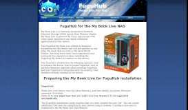 
							         FuguHub for the My Book Live NAS								  
							    