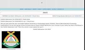 
							         FUGUS Admission List 2018/2019 | Check Here - South African Music ...								  
							    