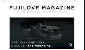 
							         FUJILOVE MAGAZINE – Number one community and magazine for ...								  
							    