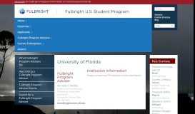 
							         Fulbright Student Program								  
							    