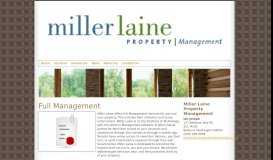 
							         Full Management - Miller Laine Property Management								  
							    