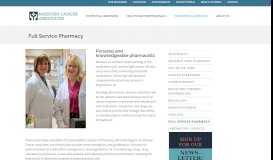 
							         Full Service Pharmacy - Pharmacy | Missouri Cancer Associates								  
							    
