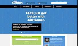 
							         Full-time and part-time Gordon TAFE courses								  
							    