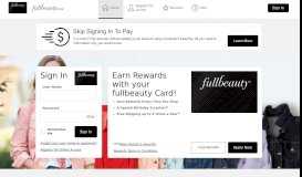 
							         fullbeauty Credit Card - Manage your account - Comenity								  
							    