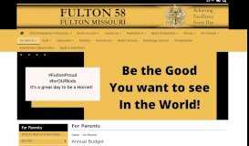 
							         Fulton 58 - For Parents - Fulton Public Schools								  
							    