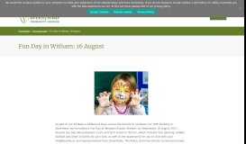 
							         Fun Day in Witham: 16 August - Greenfields								  
							    