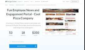 
							         Fun Employee News and Engagement Portal - Cool Pizza Company ...								  
							    